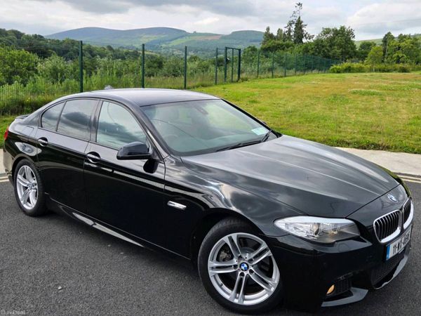 BMW 5-Series Saloon, Diesel, 2011, Black