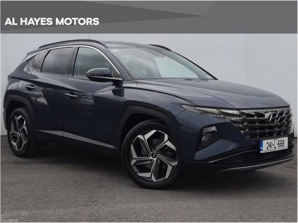 Hyundai Tucson SUV, Petrol Plug-in Hybrid, 2024, Blue