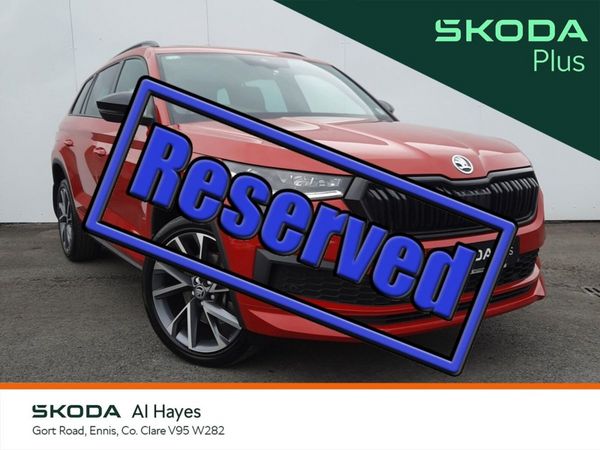 Skoda Kodiaq MPV, Diesel, 2023, Red
