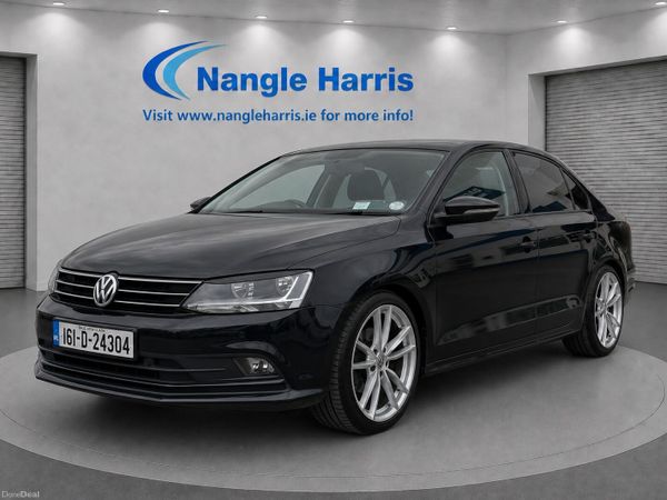 Volkswagen Jetta Saloon, Diesel, 2016, Black