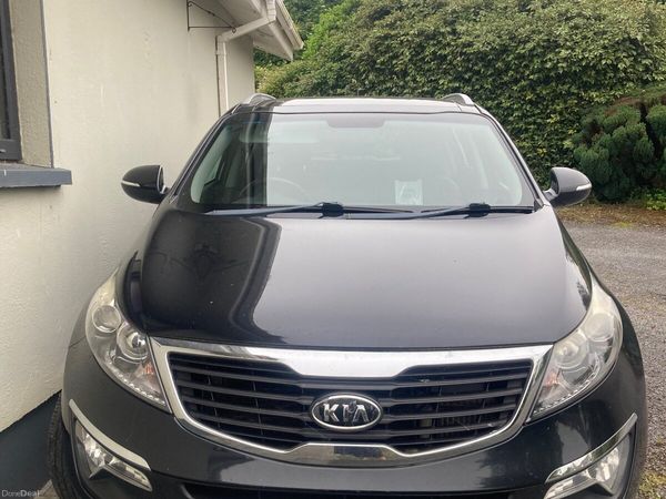 Kia Sportage SUV, Diesel, 2011, Black
