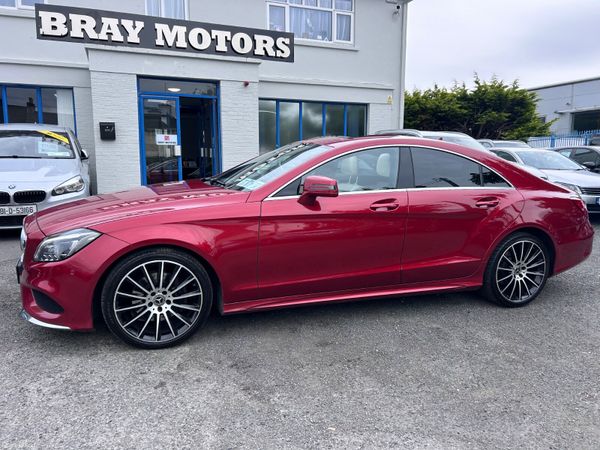 Mercedes-Benz CLS Coupe, Diesel, 2017, Red
