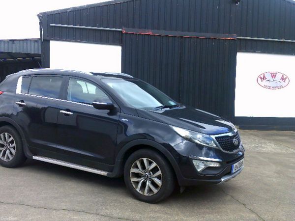 Kia Sportage SUV, Diesel, 2015, Black