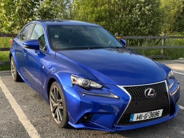Lexus IS Saloon, Petrol Hybrid, 2014, Blue