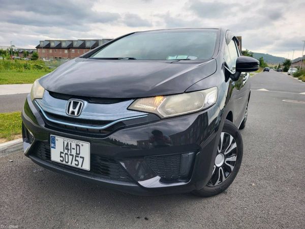Honda Fit Hatchback, Petrol Hybrid, 2014, Black