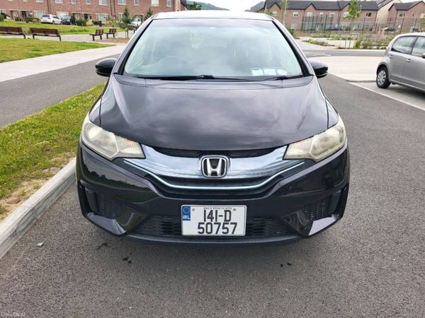 Honda Fit Hatchback, Petrol Hybrid, 2014, Black