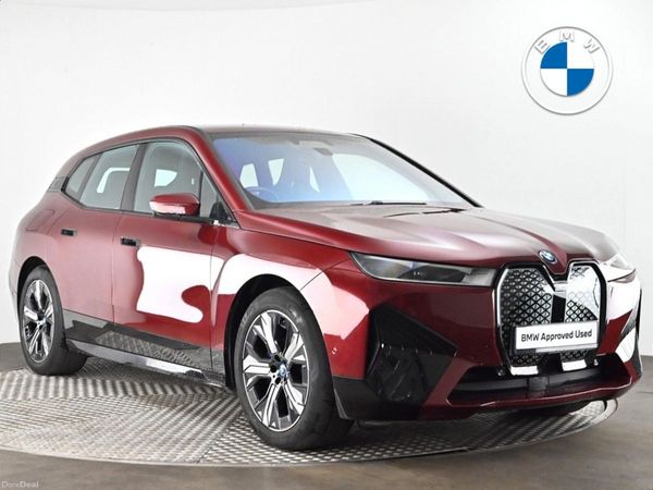 BMW iX SUV, Electric, 2024, Red