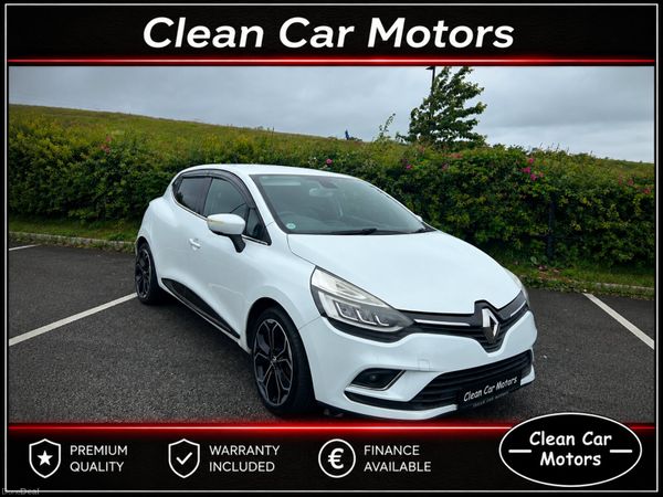 Renault Clio Hatchback, Petrol, 2017, White