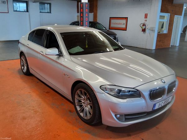 BMW 5-Series Saloon, Diesel, 2011, Silver