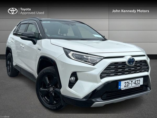 Toyota RAV4 SUV, Petrol Hybrid, 2022, White