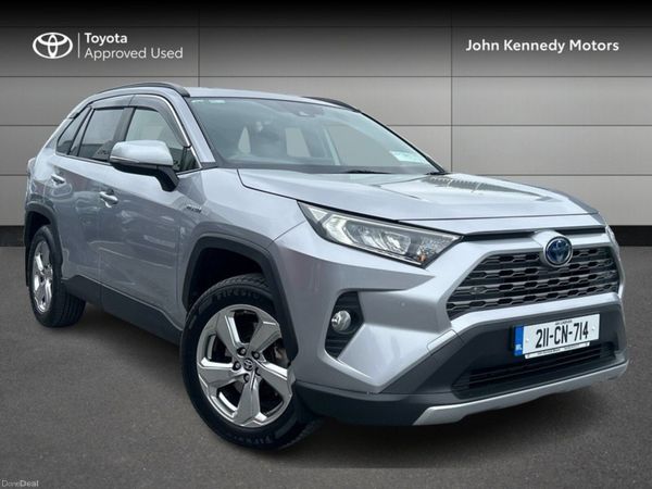 Toyota RAV4 SUV, Petrol Hybrid, 2021, Grey