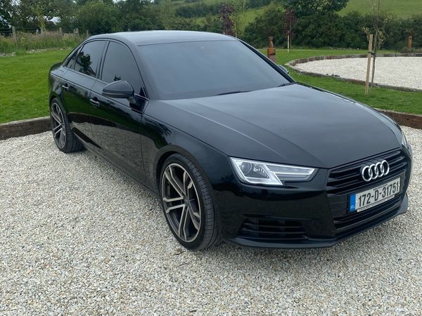 Audi A4 Saloon, Diesel, 2017, Black