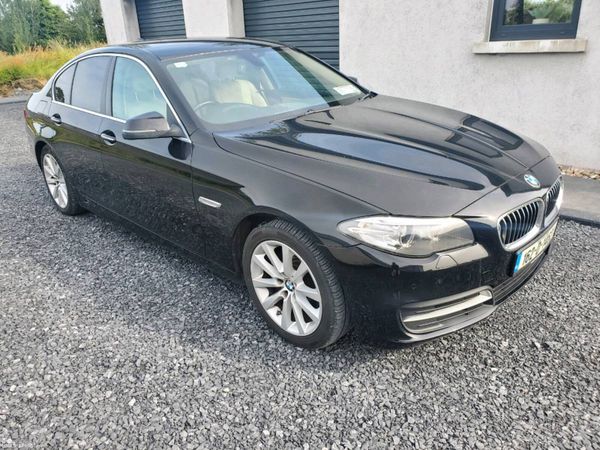 BMW 5-Series Saloon, Diesel, 2016, Black