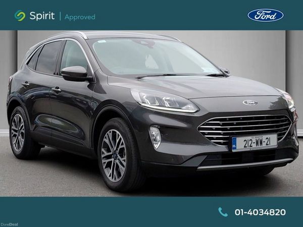 Ford Kuga SUV, Petrol Hybrid, 2021, Grey