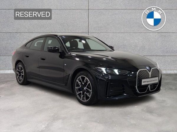 BMW i4 Hatchback, Electric, 2025, Black