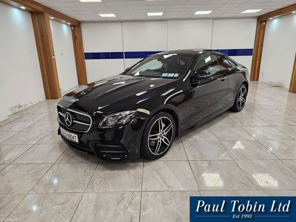 Mercedes-Benz E-Class Coupe, Diesel, 2018, Black