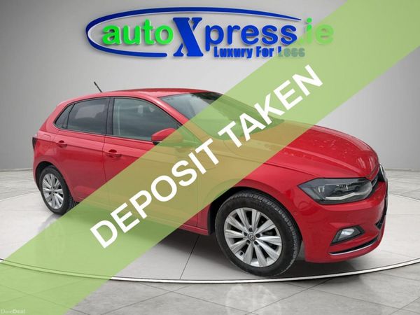 Volkswagen Polo Hatchback, Petrol, 2018, Red