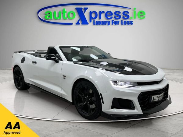 Chevrolet Camaro Convertible, Petrol, 2019, White