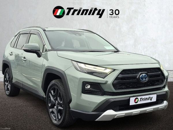 Toyota RAV4 SUV, Petrol Hybrid, 2022, Green