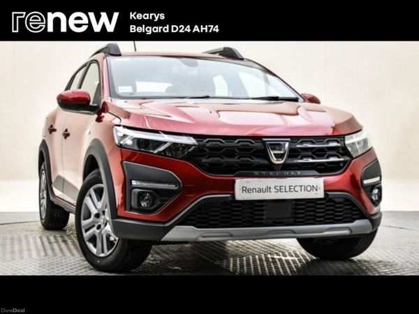 Dacia Sandero Stepway Hatchback, Petrol, 2022, Red