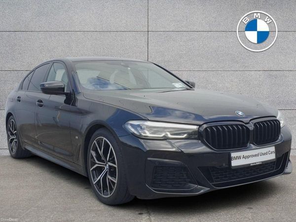 BMW 5-Series Saloon, Diesel, 2022, Black