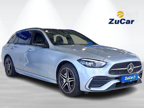 Mercedes-Benz C-Class Estate, Petrol Plug-in Hybrid, 2025, Silver