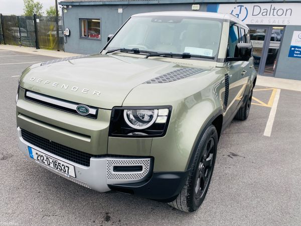 Land Rover Defender SUV, Petrol Plug-in Hybrid, 2021, Green