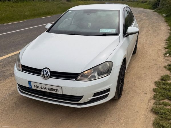 Volkswagen Golf Hatchback, Diesel, 2014, White
