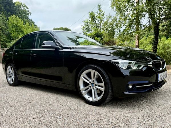 BMW 3-Series Saloon, Petrol, 2018, Black