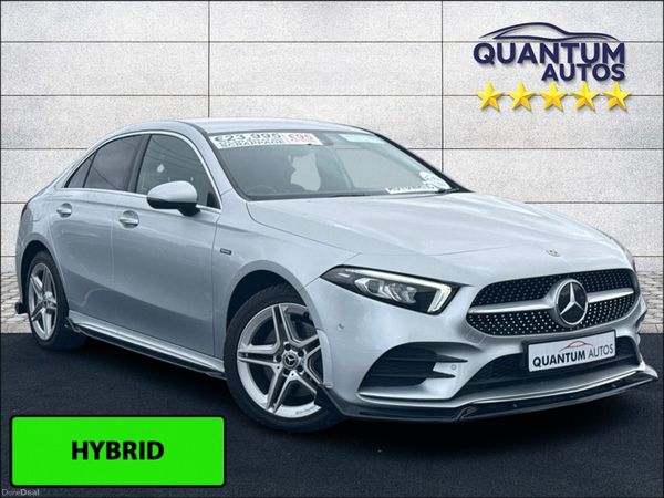 Mercedes-Benz A-Class Saloon, Petrol Plug-in Hybrid, 2020, Silver