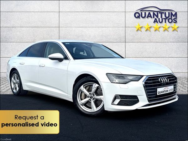 Audi A6 Saloon, Petrol Plug-in Hybrid, 2023, White