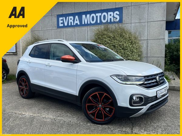 Volkswagen T-Cross SUV, Petrol, 2021, White