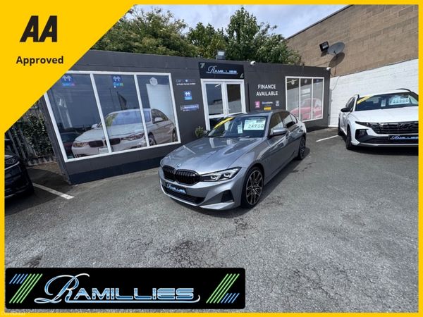BMW 3-Series Saloon, Petrol Hybrid, 2022, Grey