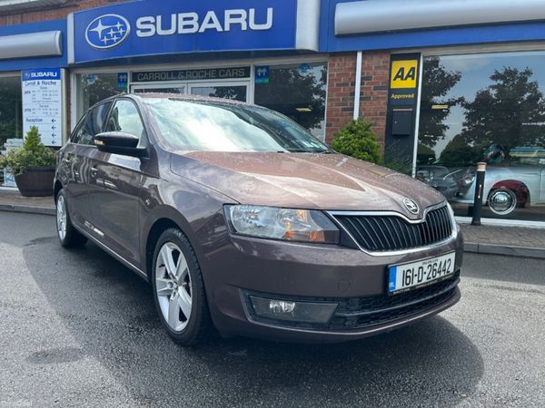 Skoda Rapid Hatchback, Diesel, 2016, Brown