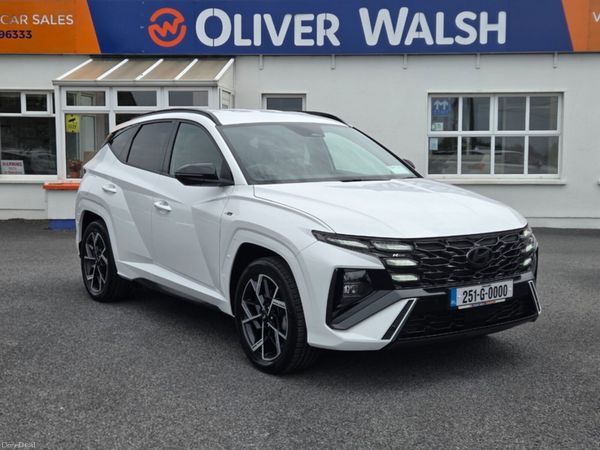 Hyundai Tucson Estate, Petrol Hybrid, 2025, White