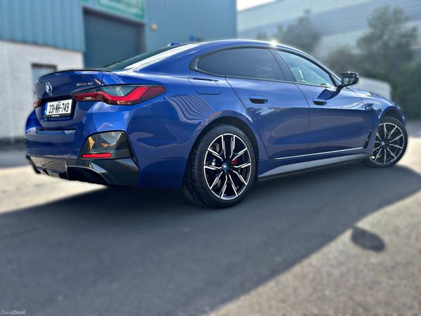 BMW i4 Saloon, Electric, 2023, Blue