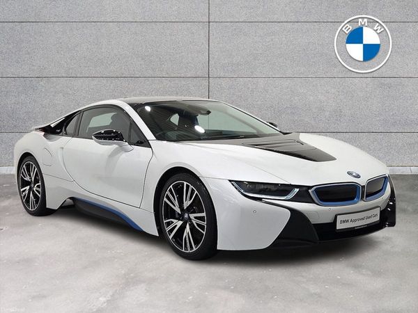 BMW i8 Coupe, Petrol Plug-in Hybrid, 2020, White