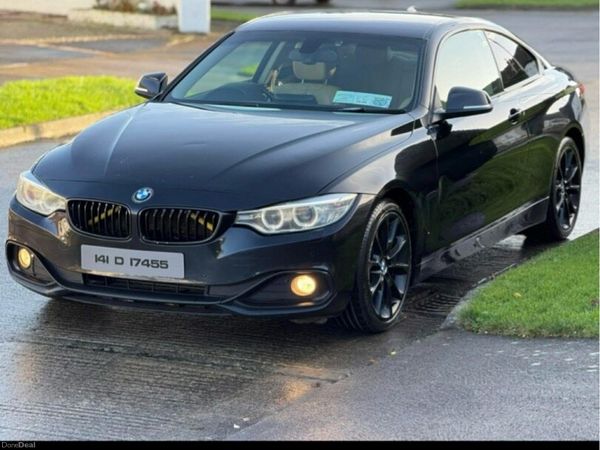BMW 4-Series Coupe, Diesel, 2014, Black