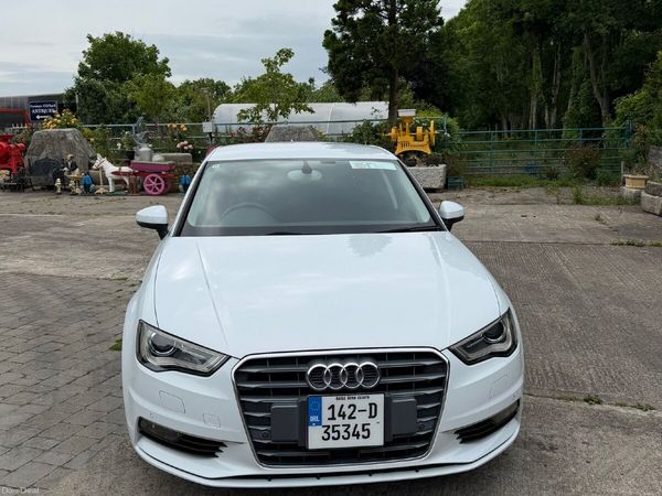 Audi A3 Saloon, Petrol, 2014, White