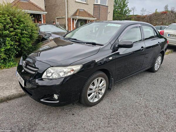 Toyota Corolla Saloon, Petrol, 2008, Black