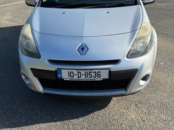 Renault Clio Hatchback, Ethanol Petrol, 2010, Silver