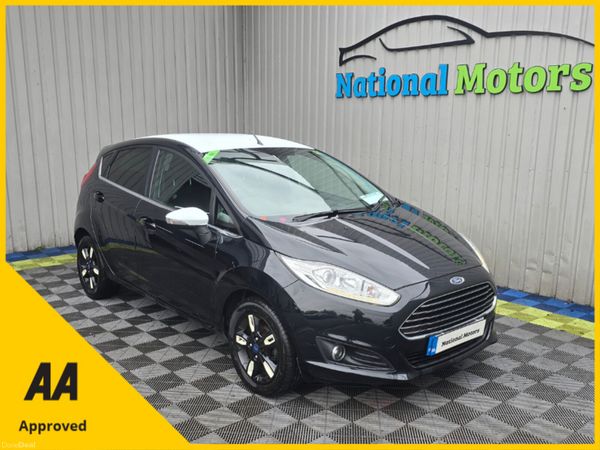 Ford Fiesta Hatchback, Petrol, 2016, Black