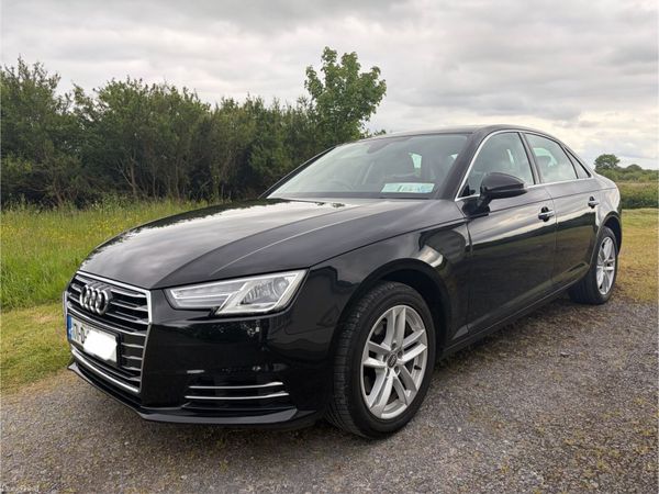 Audi A4 Saloon, Diesel, 2017, Black