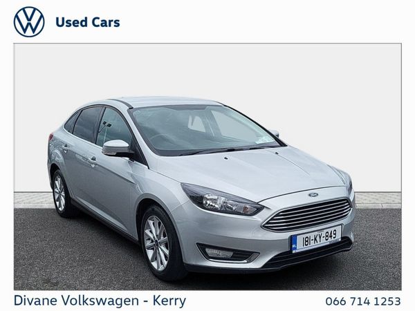 Ford Focus Saloon, Diesel, 2018, Silver
