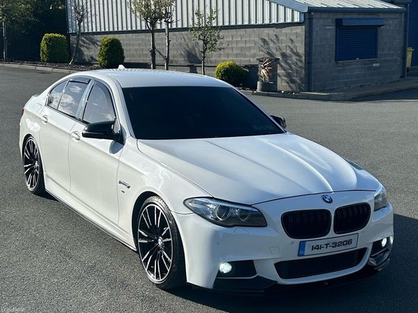 BMW 5-Series Saloon, Diesel, 2014, White