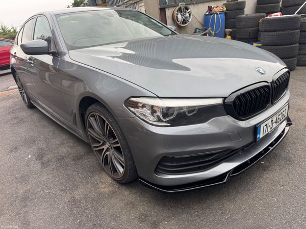 BMW 5-Series Saloon, Diesel, 2017, Blue