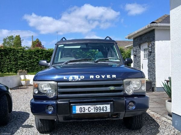 Land Rover Discovery SUV, Diesel, 2003, Blue