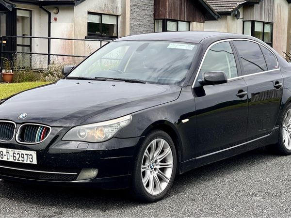 BMW 5-Series Saloon, Diesel, 2008, Black