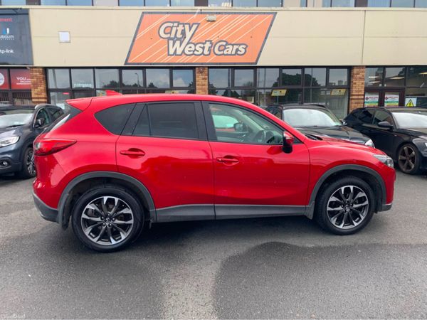 Mazda CX-5 SUV, Diesel, 2017, Red
