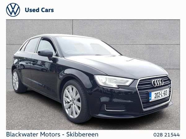 Audi A3 Hatchback, Petrol, 2020, Black